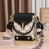 Elegant Chain Leather Diamond Lattice Daily Commuter Shoulder Crossbody Bag Mssza