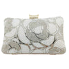 Elegant Crystal Luxury Rhinestone Evening Bridal Wedding Clutch Bag Mssza