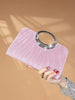 Elegant Design Sparkling Glitter With Simple Crystal Evening Wedding Crossbody Handbag Mssza
