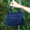 Elegant Hasp Open Pocket PU Leather Tote Party Handbag Mssza