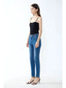 Elegant High Waist Hip Lifting Small Stretch Nine Point Tight Look jeans Mssza