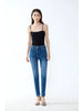 Elegant High Waist Hip Lifting Small Stretch Nine Point Tight Look jeans Mssza