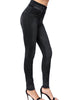 Elegant Knitted Pencil Pants Geometric Faux Denim Gym Leggins Mssza