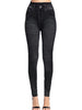 Elegant Knitted Pencil Pants Geometric Faux Denim Gym Leggins Mssza