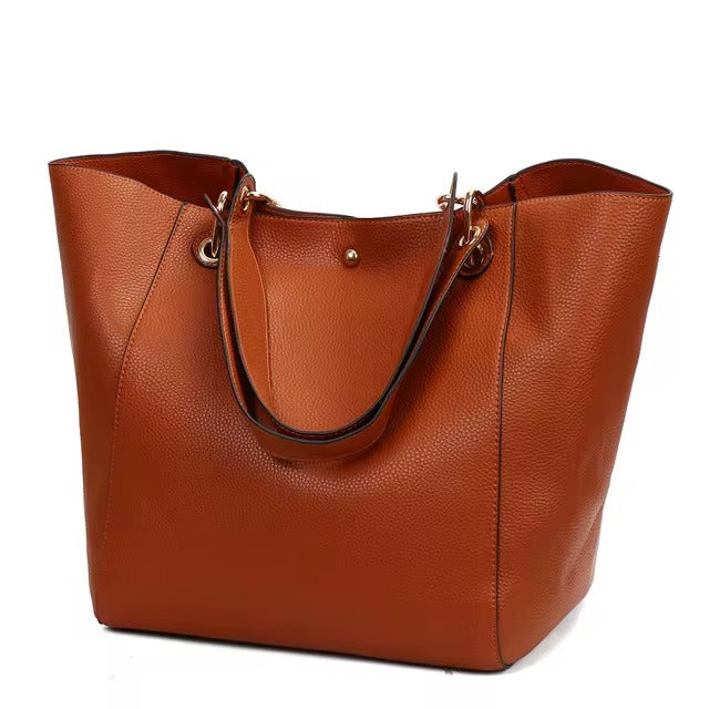 Elegant Luxury Leather Sequined Big Capacity Top-handle Totes Crossbody Handbags Mssza