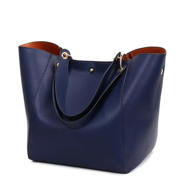 Elegant Luxury Leather Sequined Big Capacity Top-handle Totes Crossbody Handbags Mssza