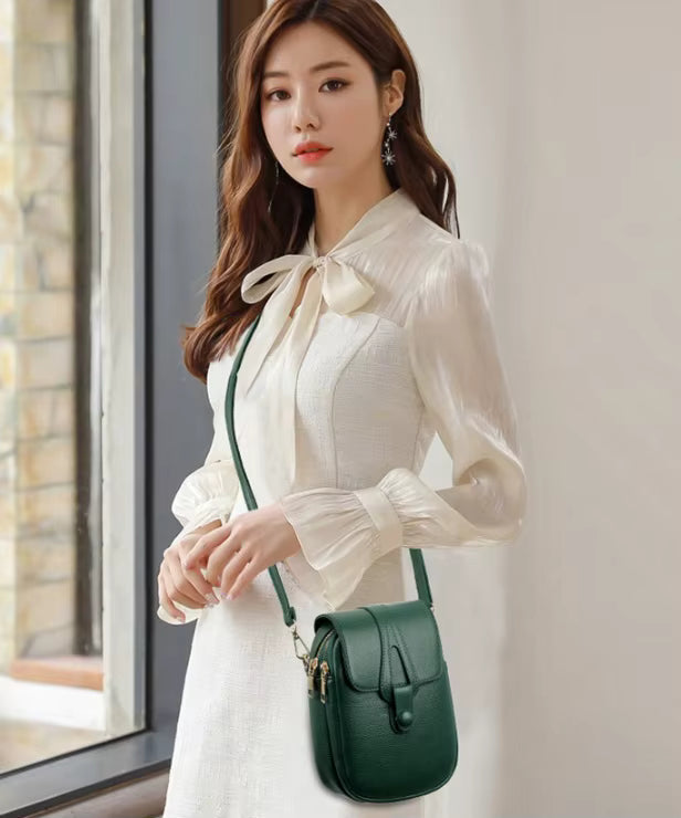Elegant Mobile Phone One-Shoulder Crossbody Messenger Bag Mssza