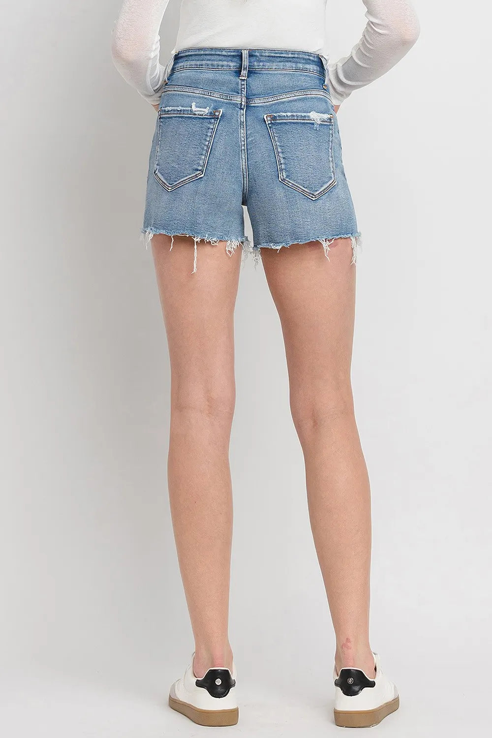 Elegant Outdoor Vervet by Flying Monkey High Rise Denim Shorts Mssza