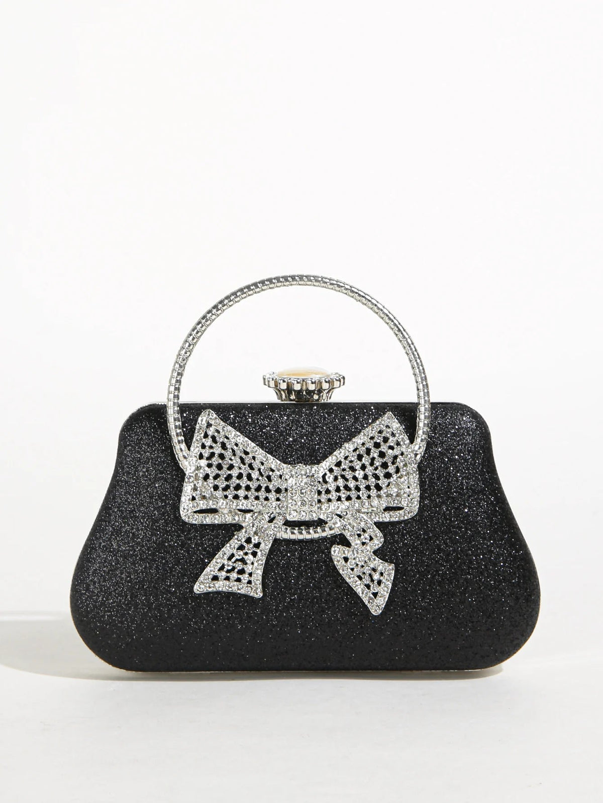Elegant Rhinestone Luxury Shiny Banquet Dress Purse Evening Bag Mssza