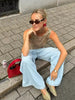 Elegant Sequined Sparkling Bottoming O-Neck Sleeveless Tank Tops Clubwear Mssza