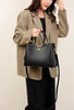 Elegant Shoulder Designer Leather Crossbody Handbag Mssza