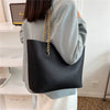 Elegant Simple Solid Chains Versatile Hand Shoulder Bags Mssza