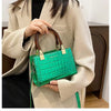 Elegant Small Square Patent Leather Crossbody Handbags Mssza