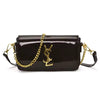 Elegant Small Square Textured Minimalist Purse Stylish Chain Crossbody Shoulder Bag Mssza