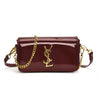 Elegant Small Square Textured Minimalist Purse Stylish Chain Crossbody Shoulder Bag Mssza