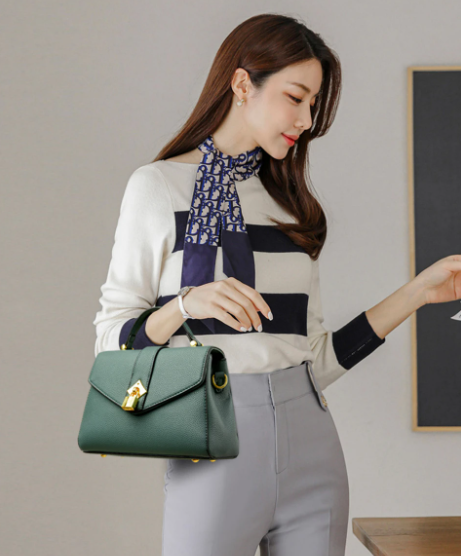 Elegant Solid Designer High Quality Leather Versatile Shoulder Messenger Crossbody Hand Bags Mssza