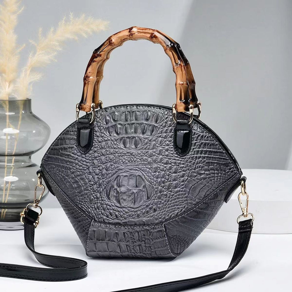Casual Solid Interior Zipper Pocket Versatile Handheld One Shoulder Crossbody Bag Mssza
