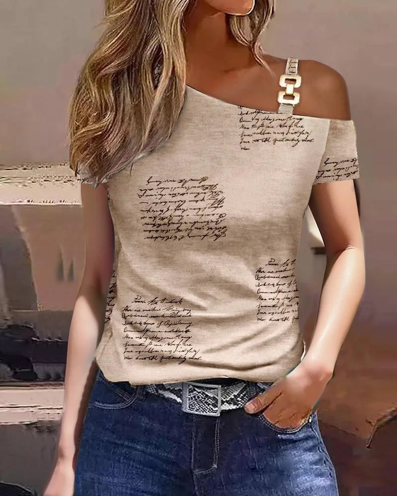 Retro Solid O Neck Simple All Match Ruffles Short Sleeve Loose T Shirt Mssza