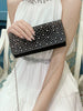 Elegant Sparkling Rhinestone Exquisite And Luxurious Banquet Party Ball Envelope Bag Mssza