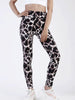 Elegant Sportwear Workout High Waist Ankle-Length Leggings Mssza