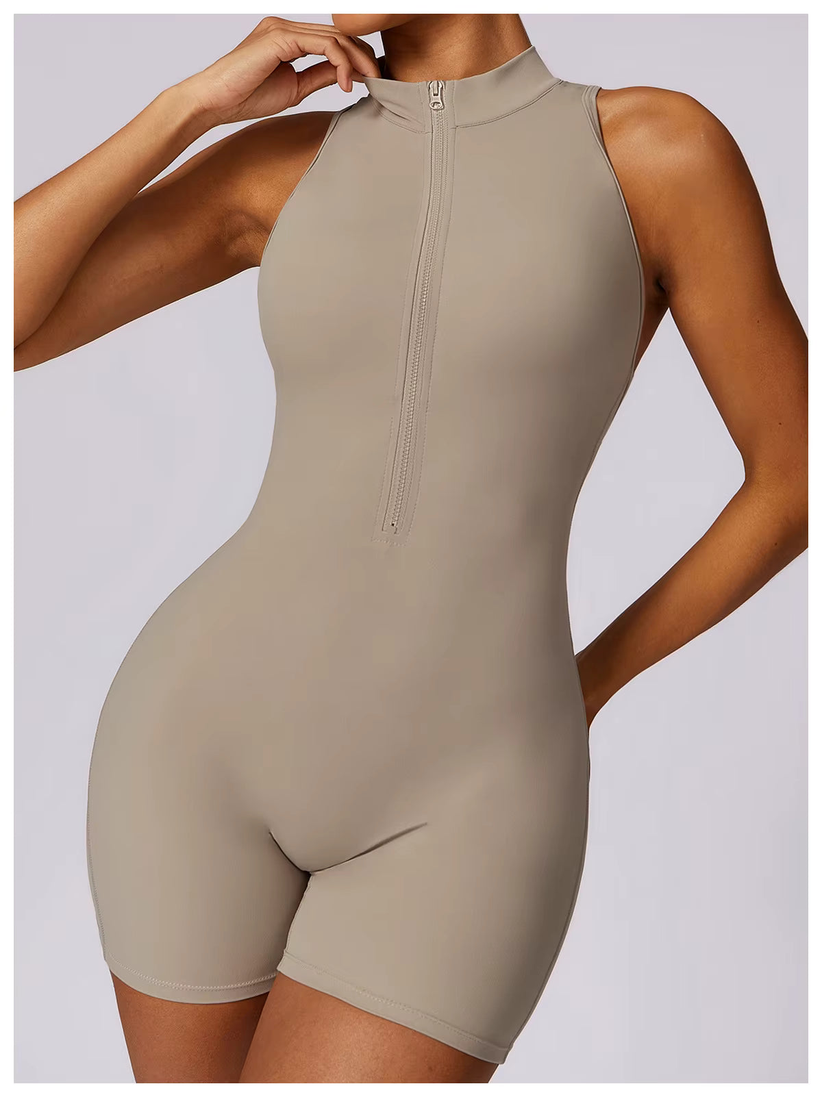 Elegant overalls open back scrunch booty Suit back scrunch jumpsuit Mssza
