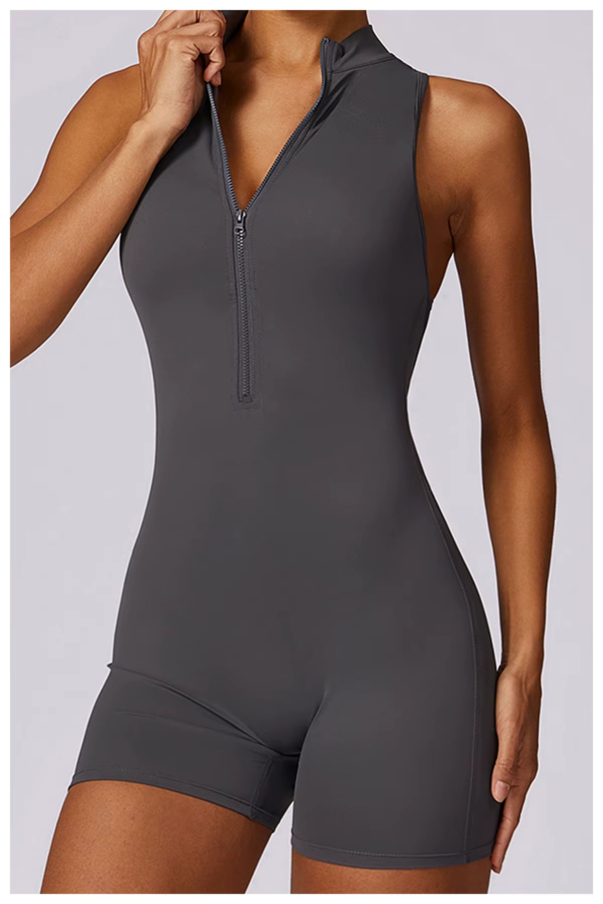 Elegant overalls open back scrunch booty Suit back scrunch jumpsuit Mssza