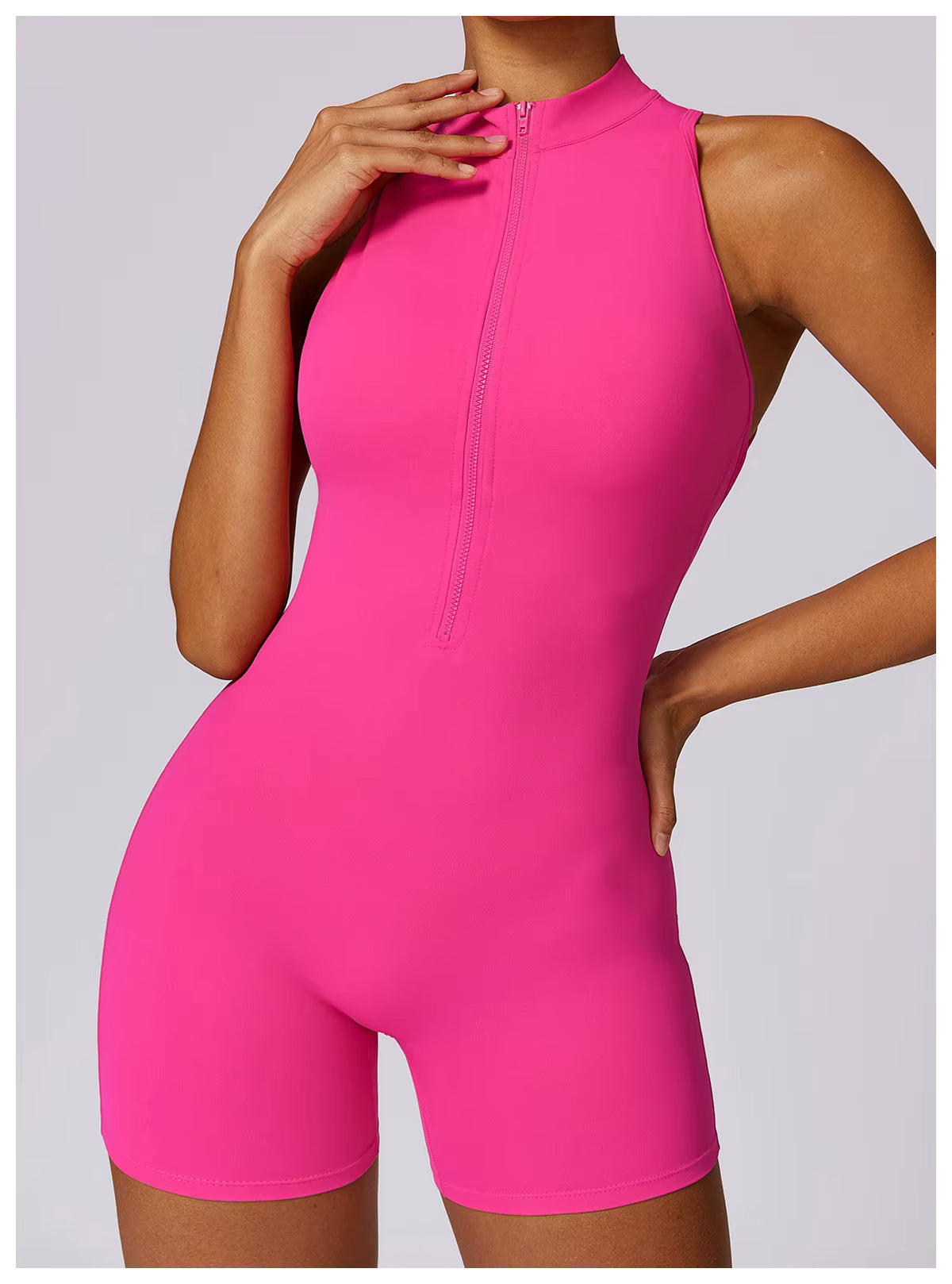 Elegant overalls open back scrunch booty Suit back scrunch jumpsuit Mssza