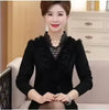 Embroidering Diamond Christmas Fur Sweater Pullover Jumper Tops Mssza