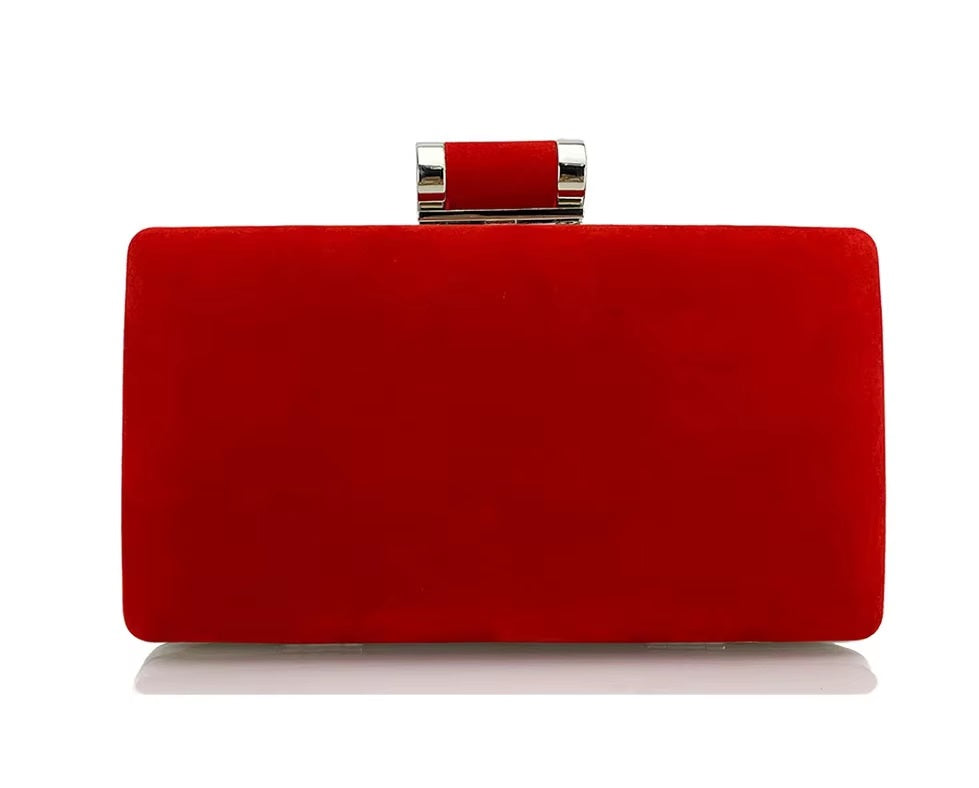 Evening Party Metal Chain Shoulder Bag and Clutch Mssza