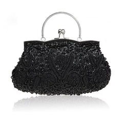 Exquisite Beaded Embroidered Wedding Evening Party Bridal Clutch Bags Mssza