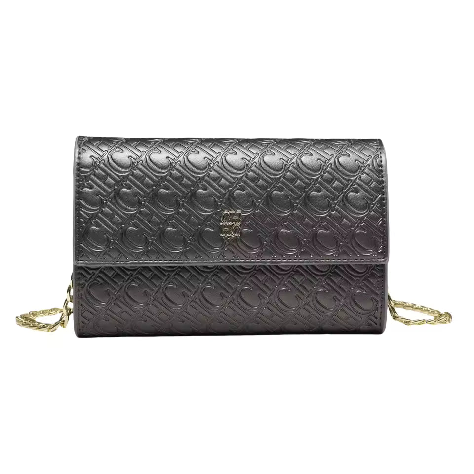 Exquisite Craftsmanship Design Chain Bag Letter Elements Color Blocked Crossbody Bag Mssza