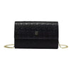 Exquisite Craftsmanship Design Chain Bag Letter Elements Color Blocked Crossbody Bag Mssza