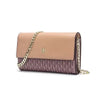 Luxury Light Design Chain Bag Letter Elements Color Blocked Crossbody Bag Mssza