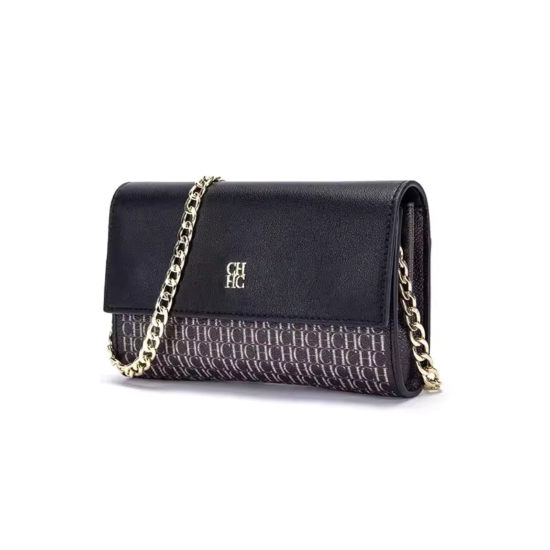 Luxury Light Design Chain Bag Letter Elements Color Blocked Crossbody Bag Mssza