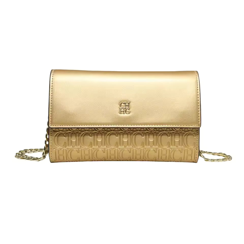 Luxury Light Design Chain Bag Letter Elements Color Blocked Crossbody Bag Mssza