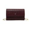 Exquisite Craftsmanship Design Chain Bag Letter Elements Color Blocked Crossbody Bag Mssza