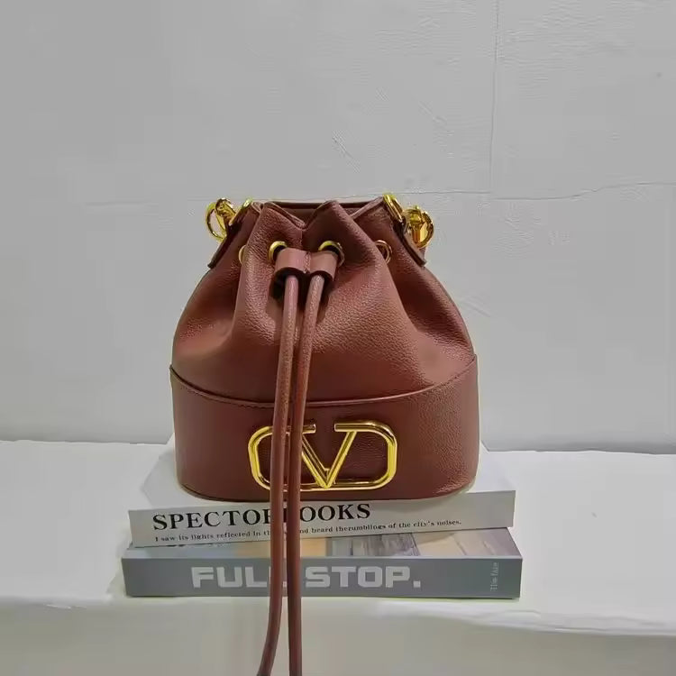 Exquisite Solid Color With Letter Embroidery Minimalist Large Capacity Shoulder Tote Handbags Mssza