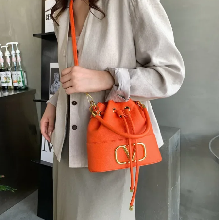 Exquisite Solid Color With Letter Embroidery Minimalist Large Capacity Shoulder Tote Handbags Mssza