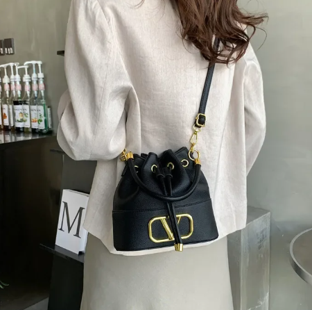 Exquisite Solid Color With Letter Embroidery Minimalist Large Capacity Shoulder Tote Handbags Mssza