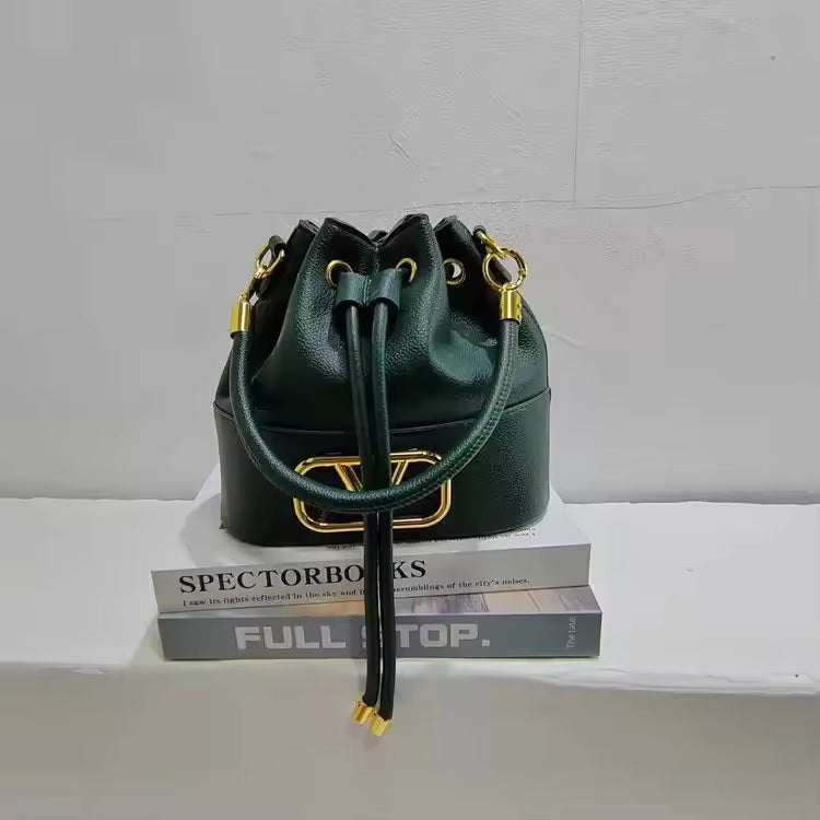 Exquisite Solid Color With Letter Embroidery Minimalist Large Capacity Shoulder Tote Handbags Mssza
