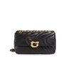 Exquisite Solid Genuine Leather Embroidered Chain Versatile Crossbody Shoulder Bag Mssza