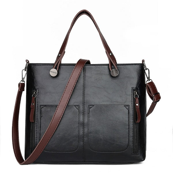 Famous Double Pocket Large Capacity Casual Tote Bags Mssza