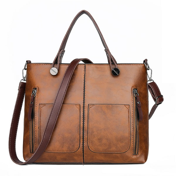 Famous Double Pocket Large Capacity Casual Tote Bags Mssza