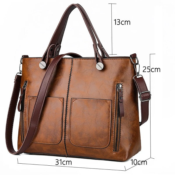 Famous Double Pocket Large Capacity Casual Tote Bags Mssza