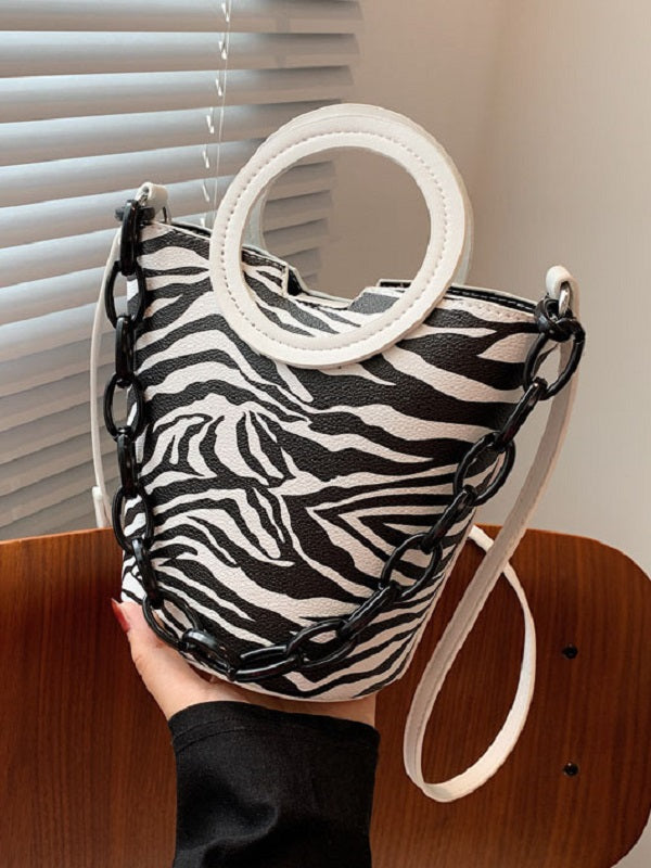 Animal Printed Shoulder Bag Mssza