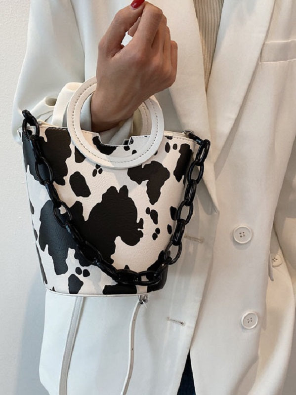 Animal Printed Shoulder Bag Mssza