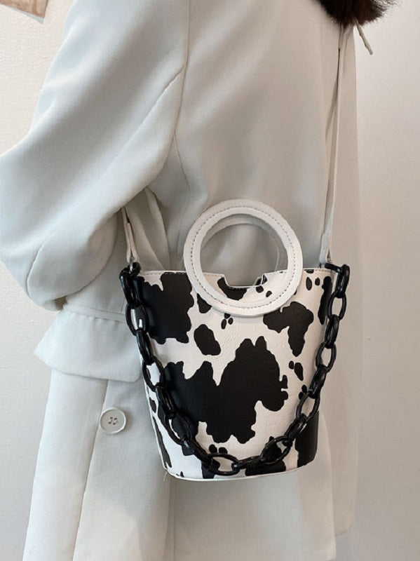 Animal Printed Shoulder Bag Mssza