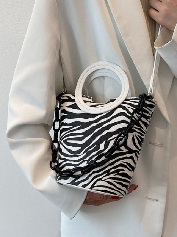 Animal Printed Shoulder Bag Mssza