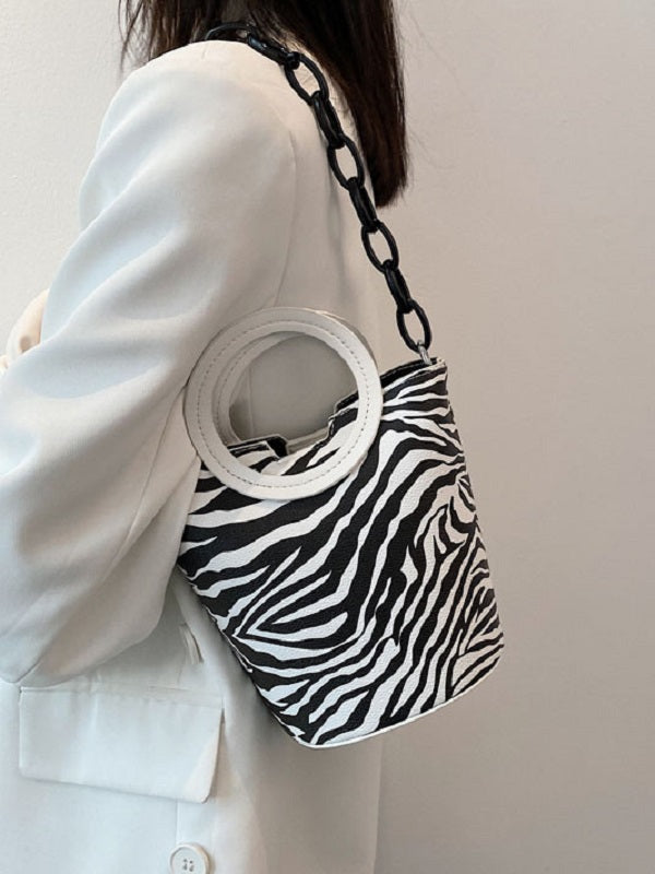 Animal Printed Shoulder Bag Mssza