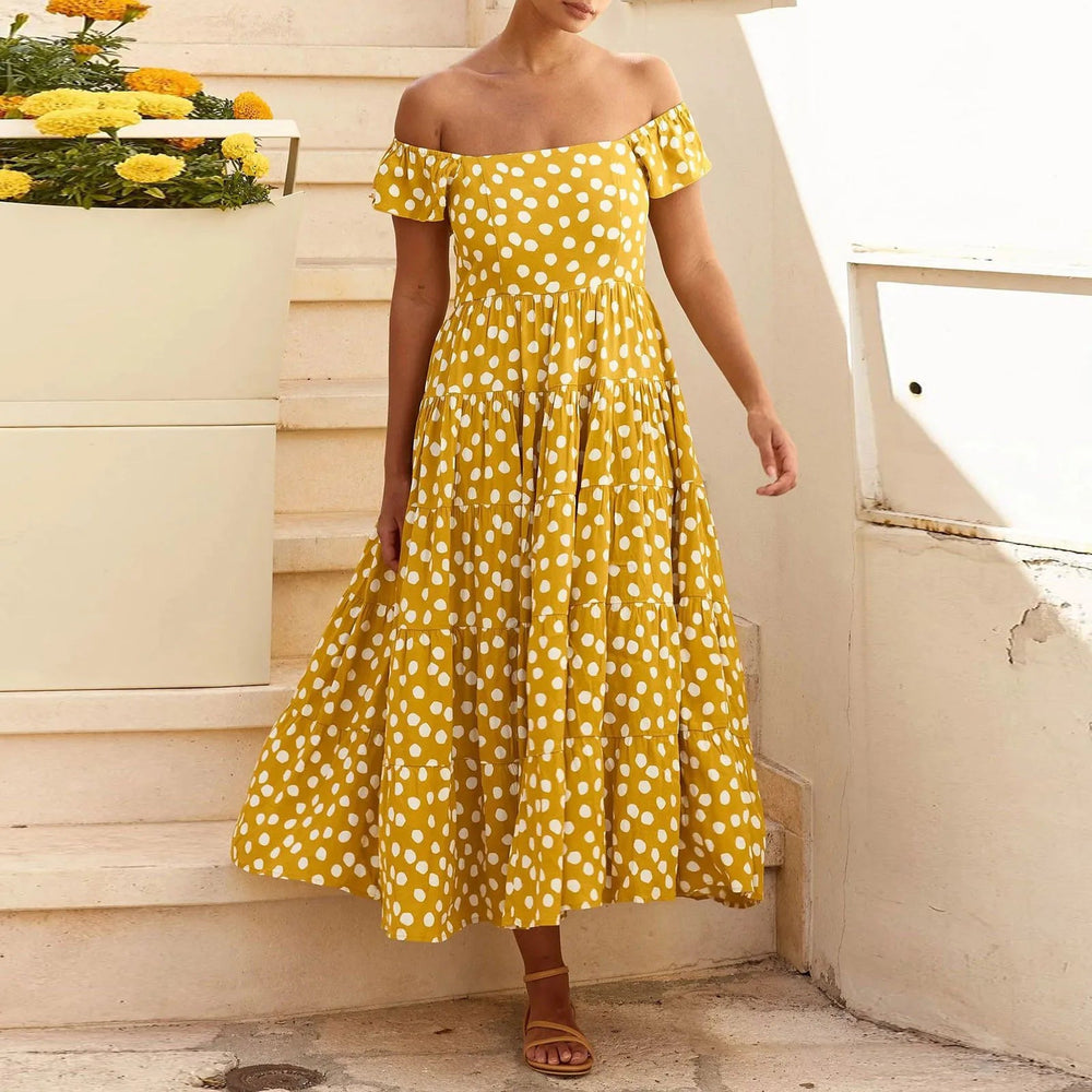 Vintage Backless Wide Ruffles Straps Female Casual Sleeveless Plaid Vacation Beach Sun Dress Mssaz Desses